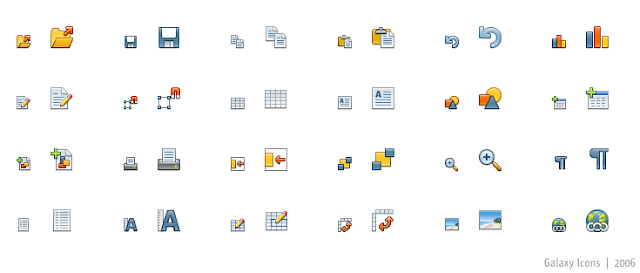640x273 Galaxy Icon Set