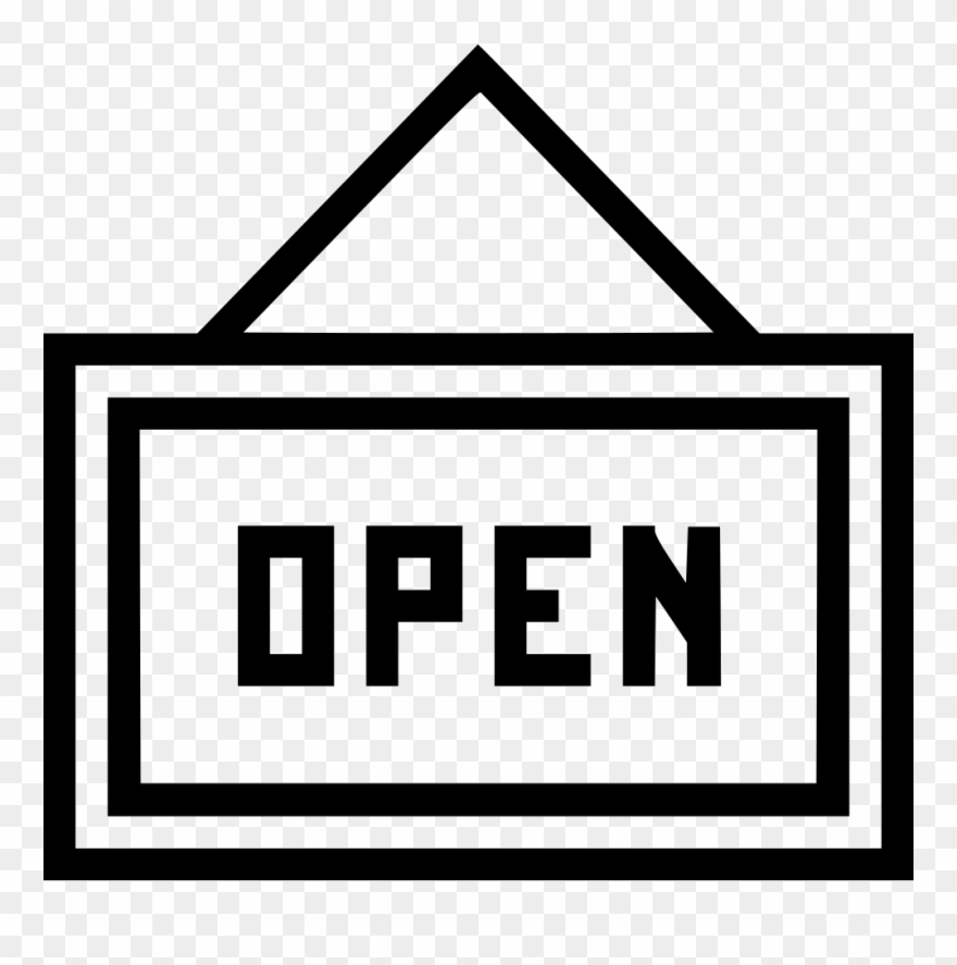 880x887 Open Sign Board Shop Comments