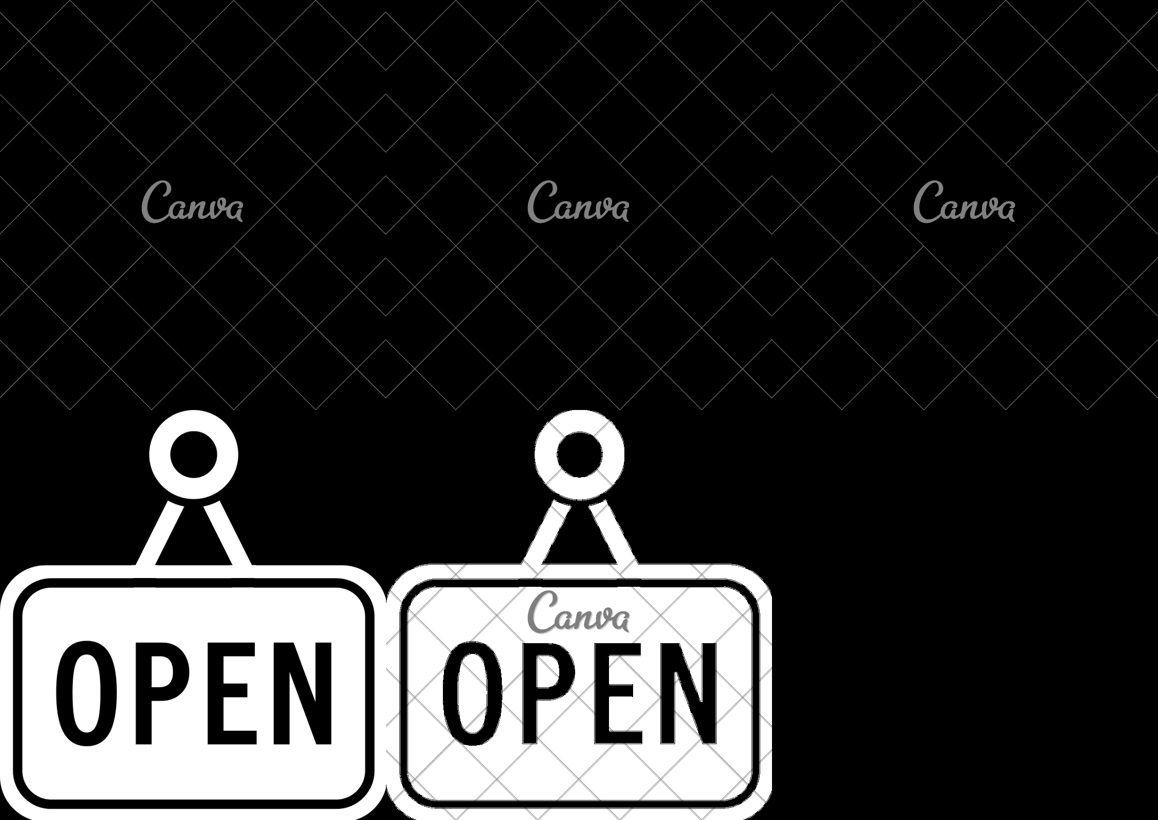 2259x1600 Open Sign Icon