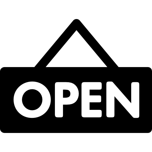 512x512 Open Sign Icons Free Download