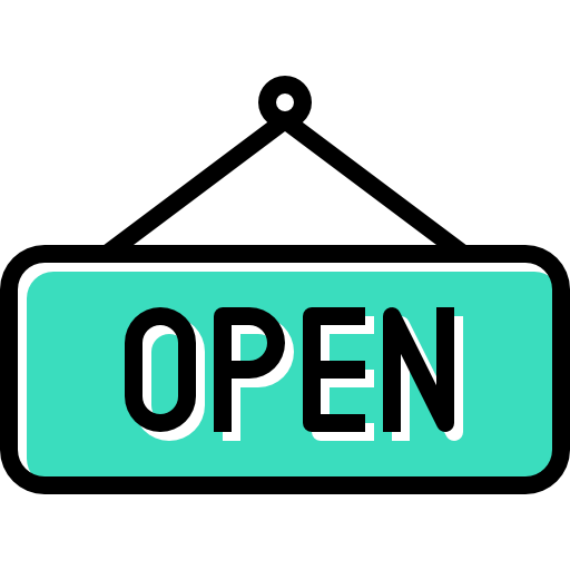 512x512 Shop, Business, Open, Sign, Commerce, Signal, Signs Icon