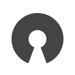 256x256 Opensource Icon Of Glyph Style