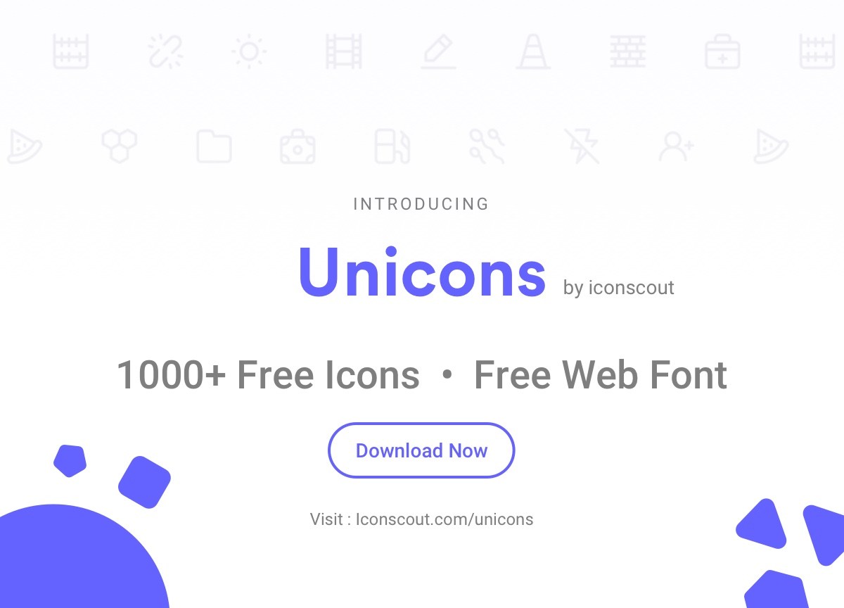 1200x864 Unicons Opensource Icon Library