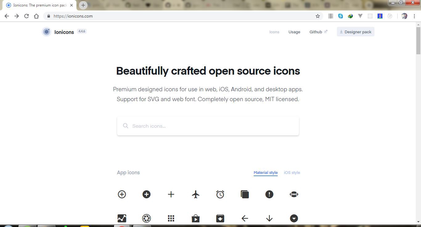 1366x736 Ui Icon Sets