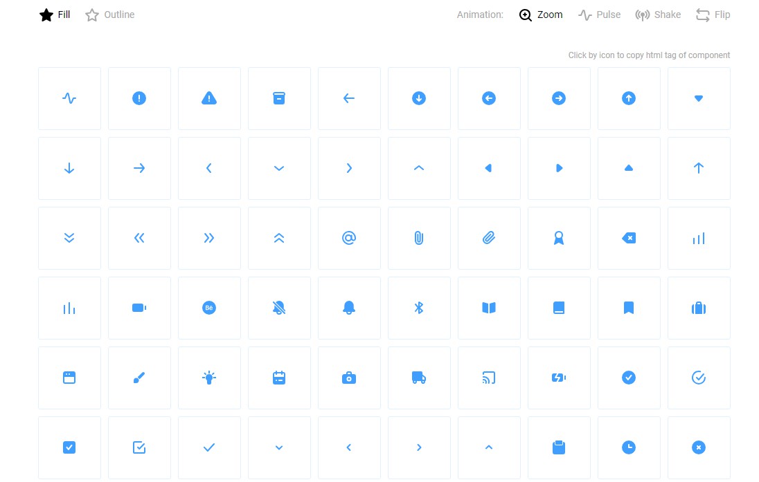 1096x697 A Pack Of More Than Beautiful Open Source Eva Icons As Vue