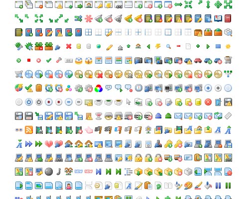 500x400 Open Source Icon Set