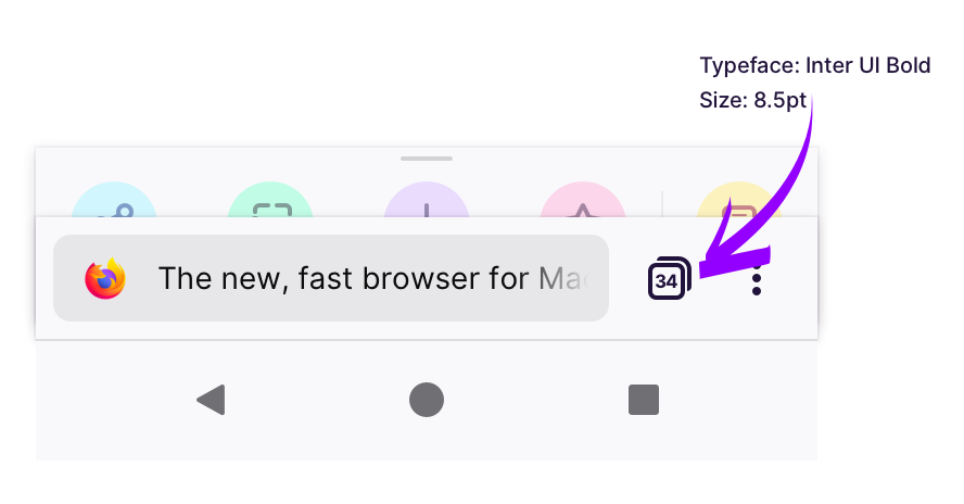 888x464 The Tab Icon Should Have A Number Indicating How Many Tabs Are