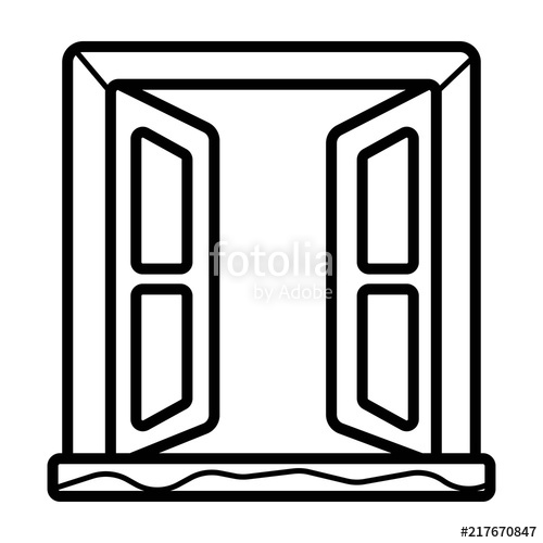 500x500 Open Window Icon Stock Image And Royalty Free Vector