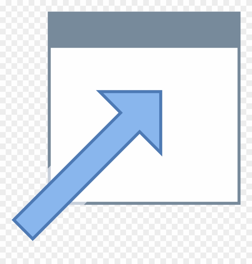 880x920 Open In Window Icon Free Png And Download Clipart