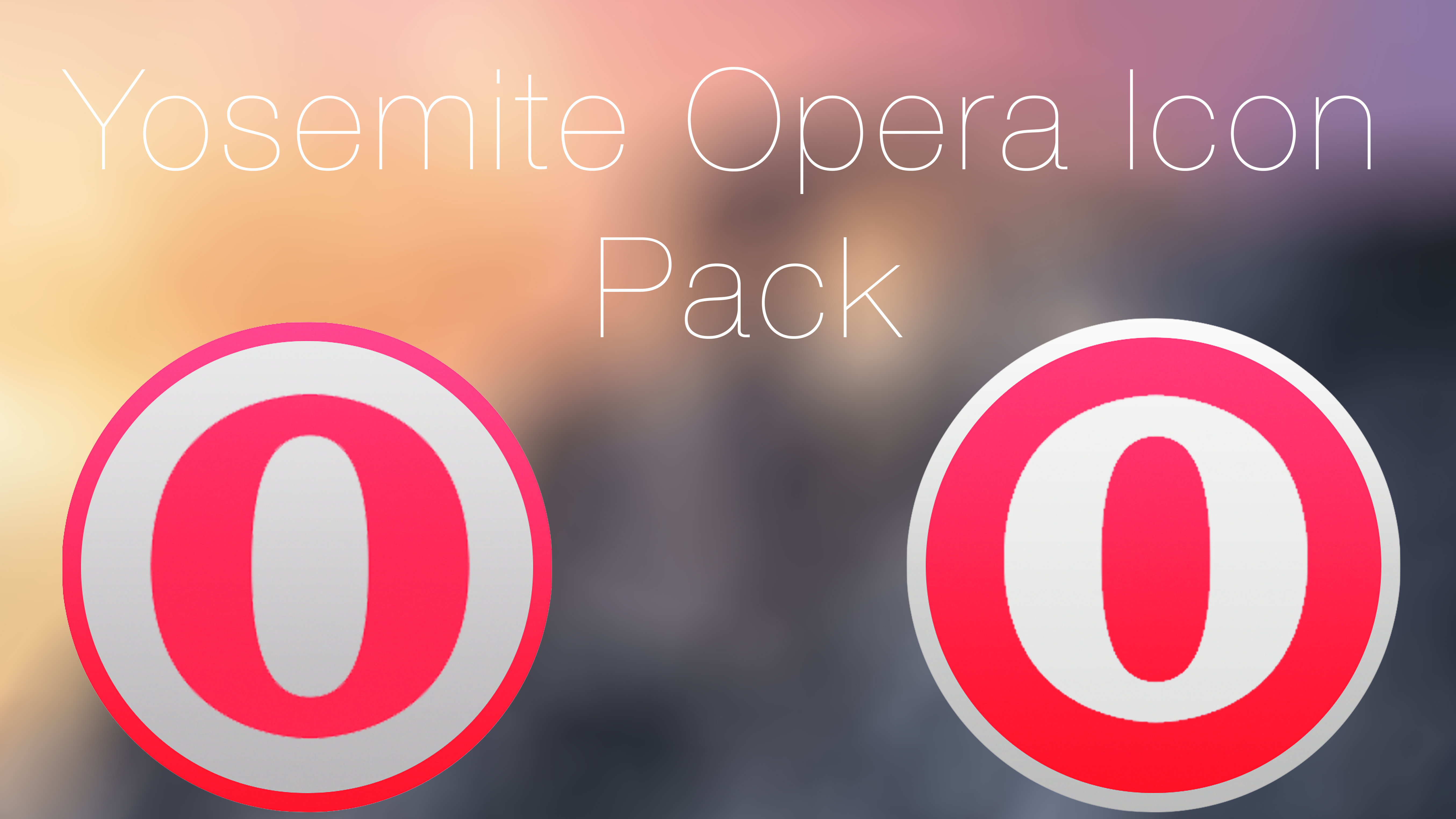 5418x3048 Opera Yosemite Icon Pack
