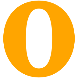 256x256 Free Orange Opera Icon