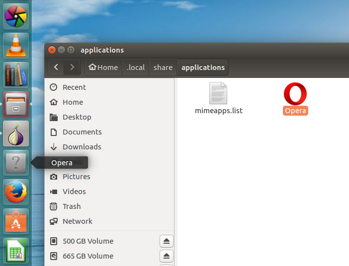 702x536 Opera Icon Disappears When Moved To The Launcher