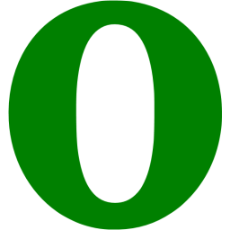 256x256 Green Opera Icon