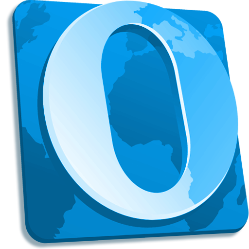 512x512 Blue Opera Icon