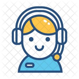 256x256 Operator Icon Of Colored Outline Style