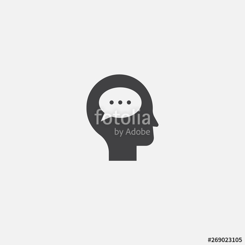 500x500 Opinion Base Icon Simple Sign Illustration Opinion Symbol Design