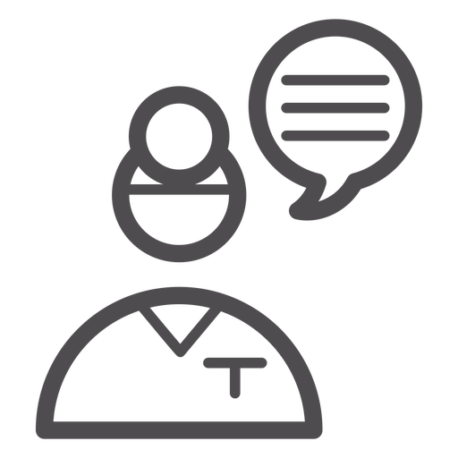 512x512 Doctor Opinion Stroke Icon