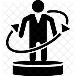 256x256 Business Opportunity Icon Of Glyph Style