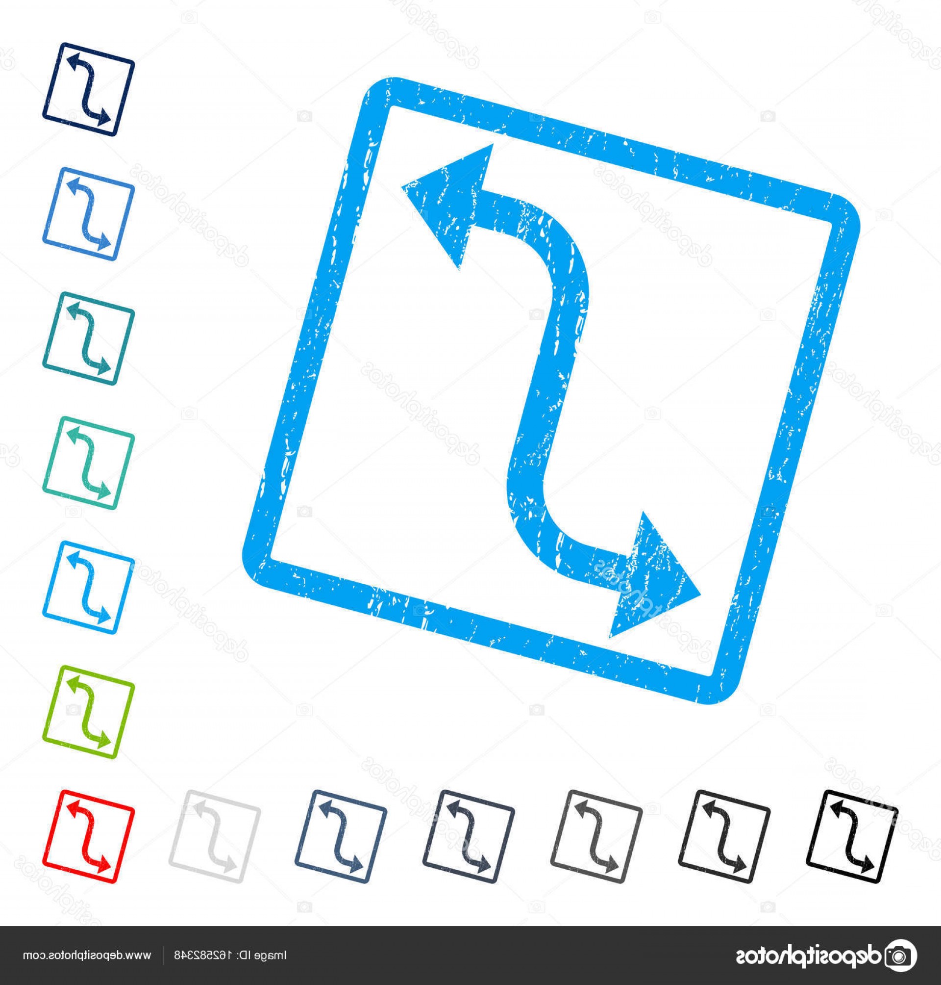 1920x2008 Stock Illustration Opposite Bend Arrow Icon Rubber Newwaysys