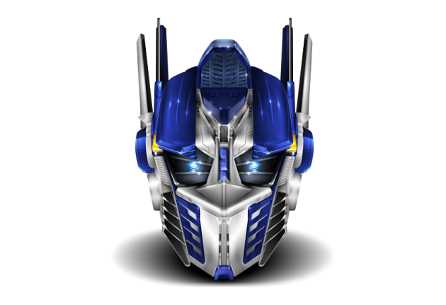 630x431 Optimus Prime Helmet Icons Pack