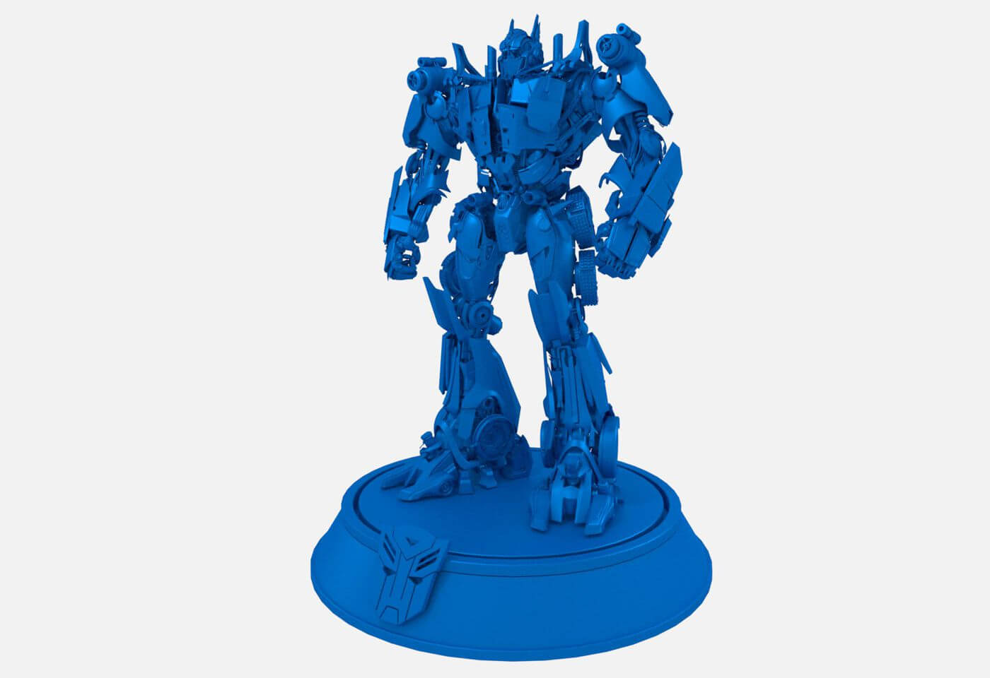 1400x960 Optimus Prime Print Ready Model