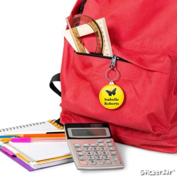 600x600 Bag Tag With Optional Icon