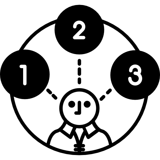 512x512 Business Man Thinking Of Several Options Icons Free Download