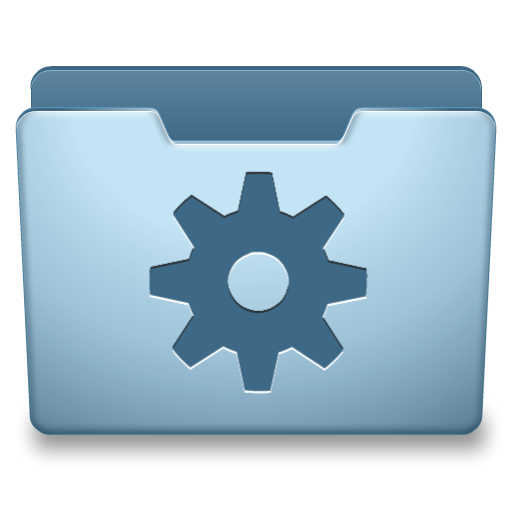512x512 Ocean Blue Options Icon