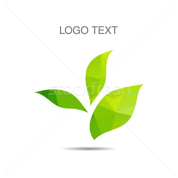 600x600 Vector Ecology Logo Or Icon, Nature Logotype Vector Illustration