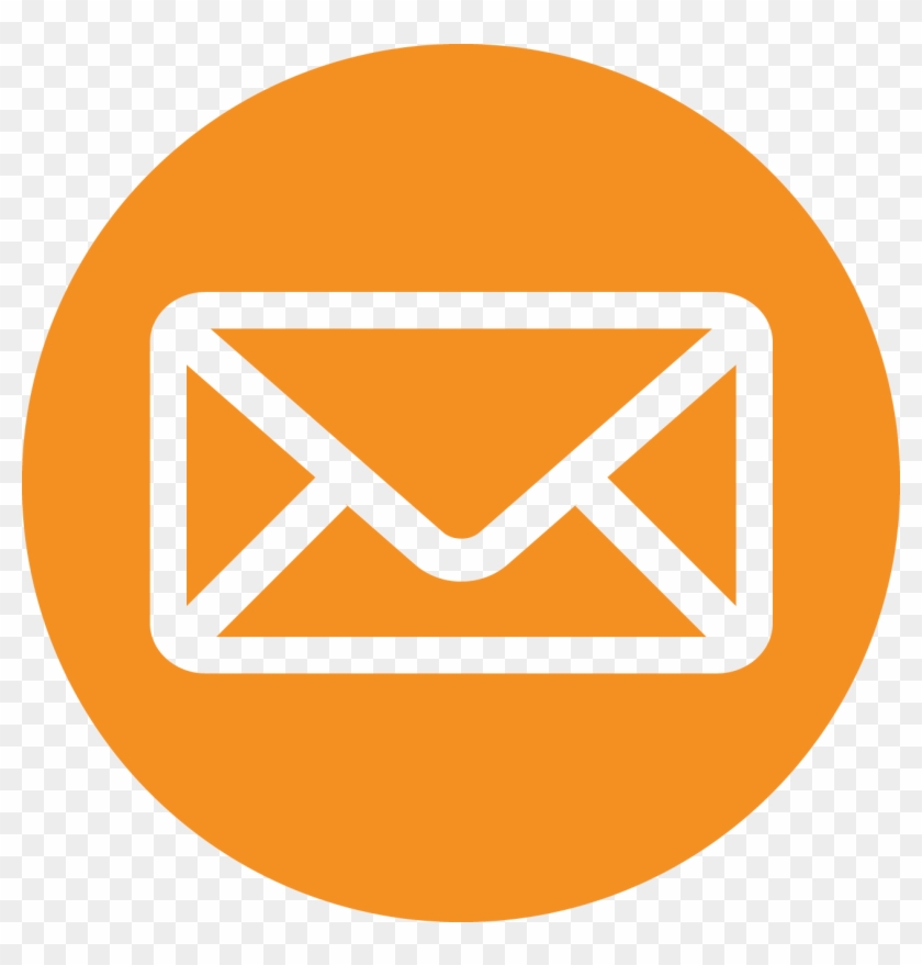 Orange Email Icon At Collection Of Orange Email Icon