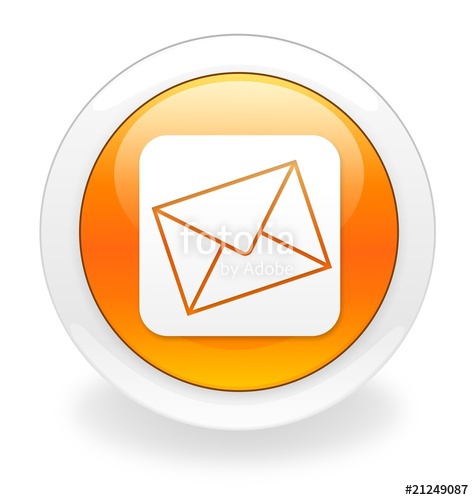 474x500 Orange Email Iconutton Stock Photo And Royalty Free Images
