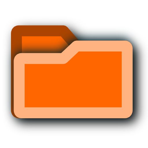 Orange Folder Icon Images 512x512 Orange Folder Icon Images