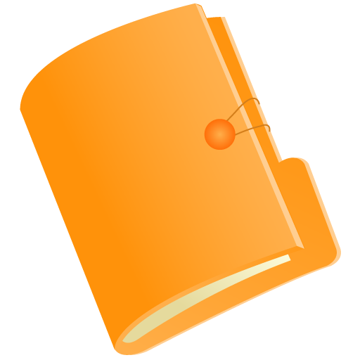 Document Folder Orange Icon 512x512 Document Folder Orange Icon