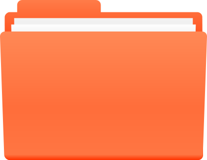 Folder Icon Orange 420x325 Folder Icon Orange
