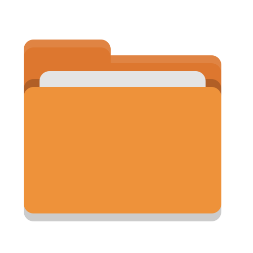 Orange Folder Icon at Vectorified.com | Collection of Orange Folder ...