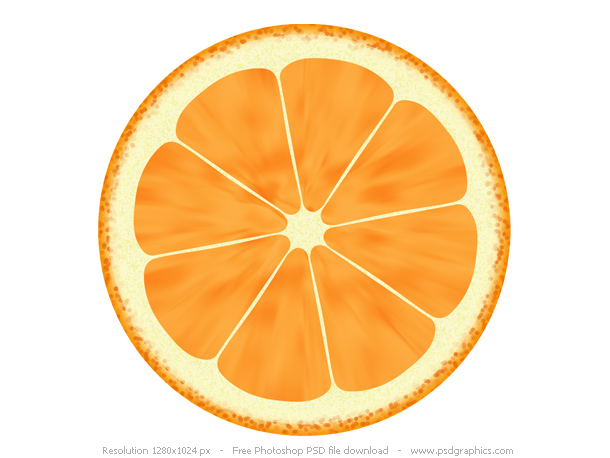 610x458 Fruit Illustrations, Lemon And Orange Icons Psdgraphics
