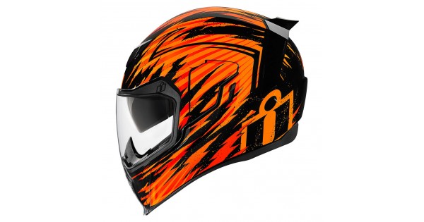 600x315 Icon Airflite Fayder Orange Helmet