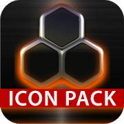 180x180 Glow Orange Icon Pack Hd Apk Download