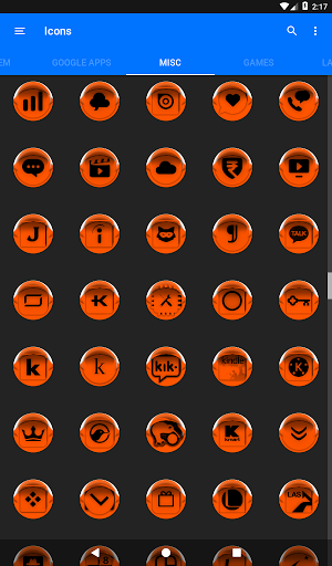 300x512 Orange Icon Pack Style Apk