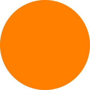 300x300 Glossy Orange Circle Icon Clip Art