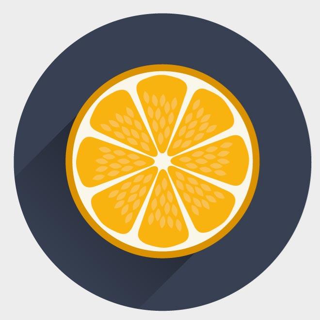 660x660 Orange Vector Icon