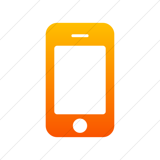 Orange Phone Icon At Collection Of Orange Phone Icon