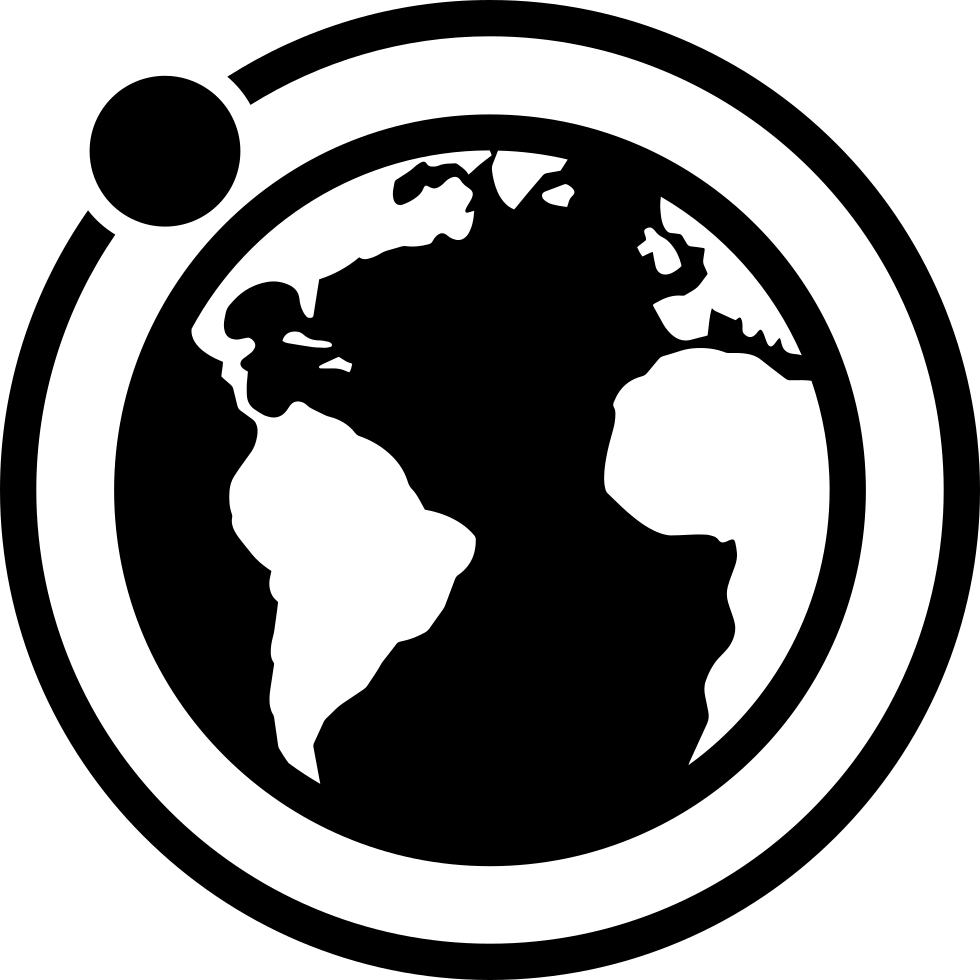 980x980 Moon Orbit Around Earth Png Icon Free Download