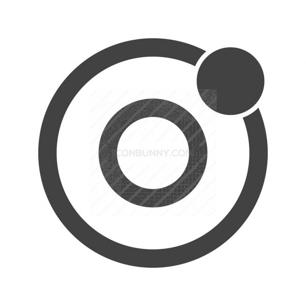 600x600 Orbit Glyph Icon