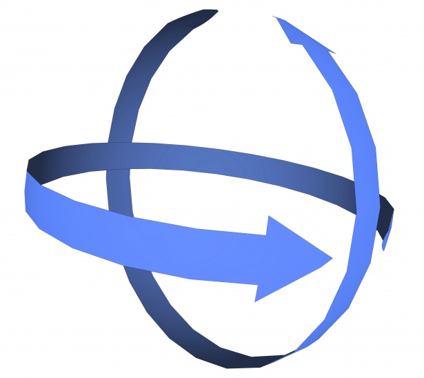 615x548 Orbit Icon Free Stock Photo