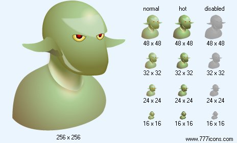 Orc Icon People Icons For Vista 464x280 Orc Icon People Icons For Vista