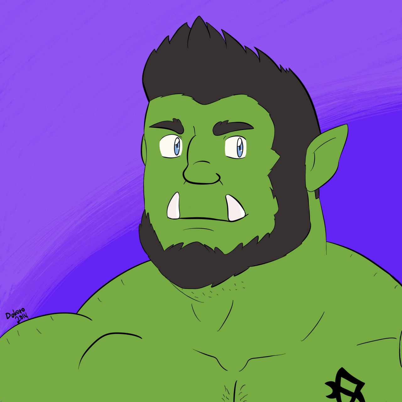 Brex The Orc Icon Commission 1280x1280 Brex The Orc Icon Commission