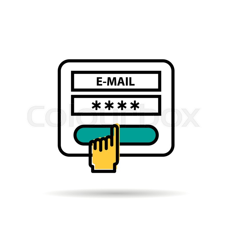 800x800 Vector Linear Icon Application Form Stock Vector Colourbox