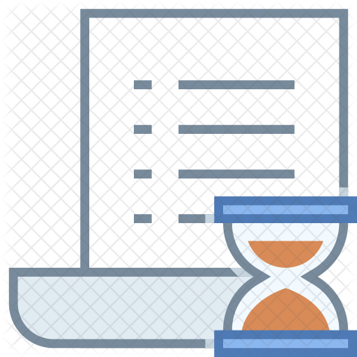 512x512 Order History Icon Of Colored Outline Style