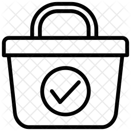 256x256 Order To Confirmed Icon Of Line Style